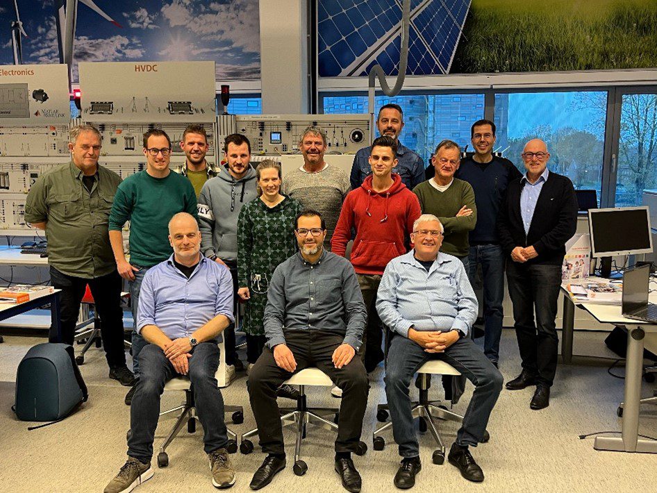 Geslaagde deelnemers smart grid training 2024